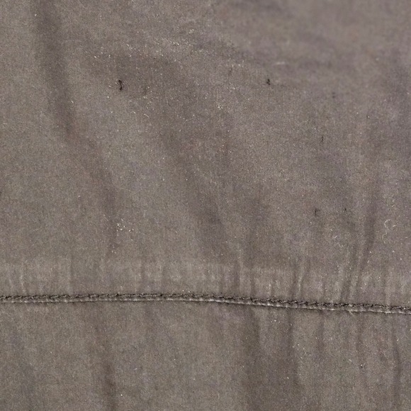 Tory Burch Black Utility Shirt Dress Gold Logo Hardware Cotton Blend Size 8 - Picture 11 of 12